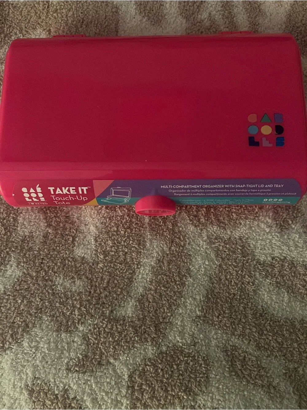 Caboodles electronics up snap